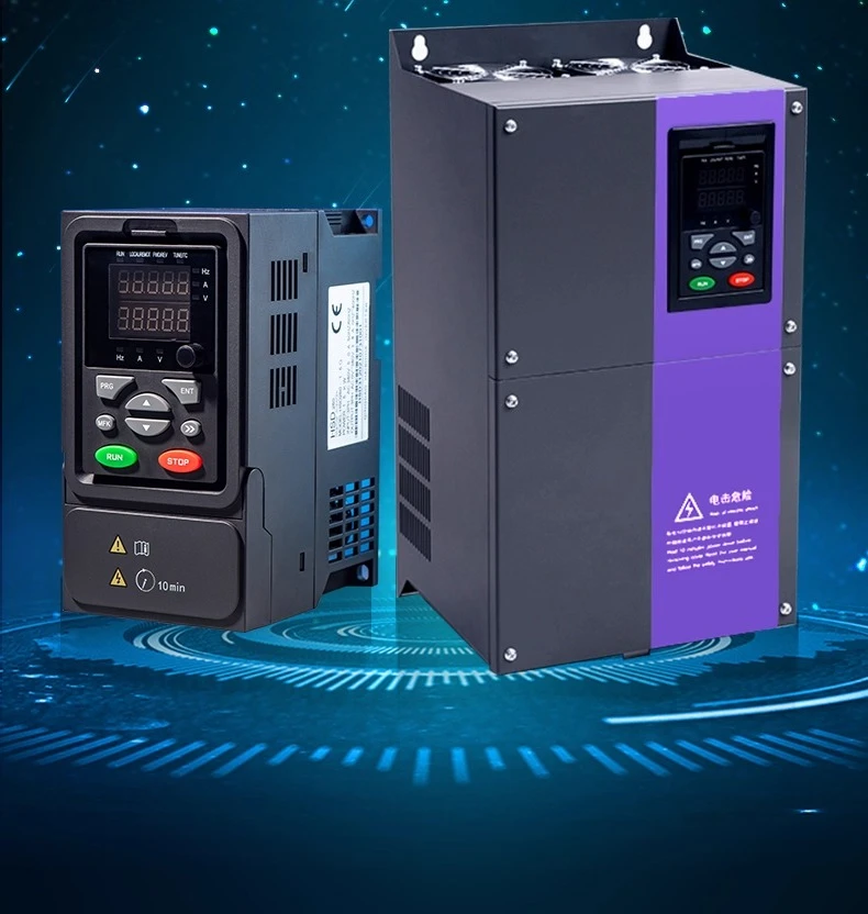 Industrial Vector Heavy Duty Inverter, 380V Three-Phase 2.2-90KW Variable Frequency Drive