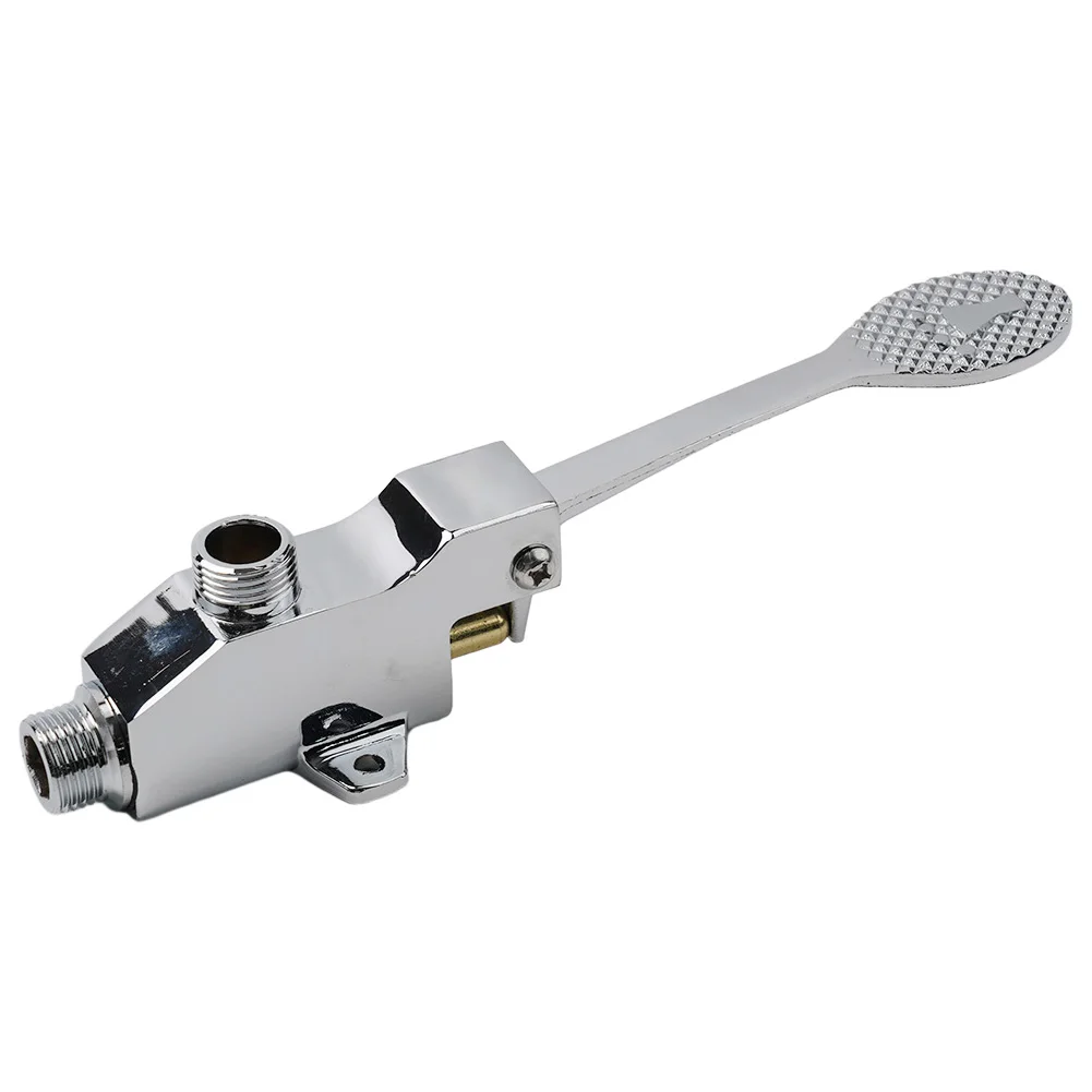 Foot-operated Faucet Convenient Foot controlled Wash Basin Faucet for Schools and Hospitals Zinc Alloy Material