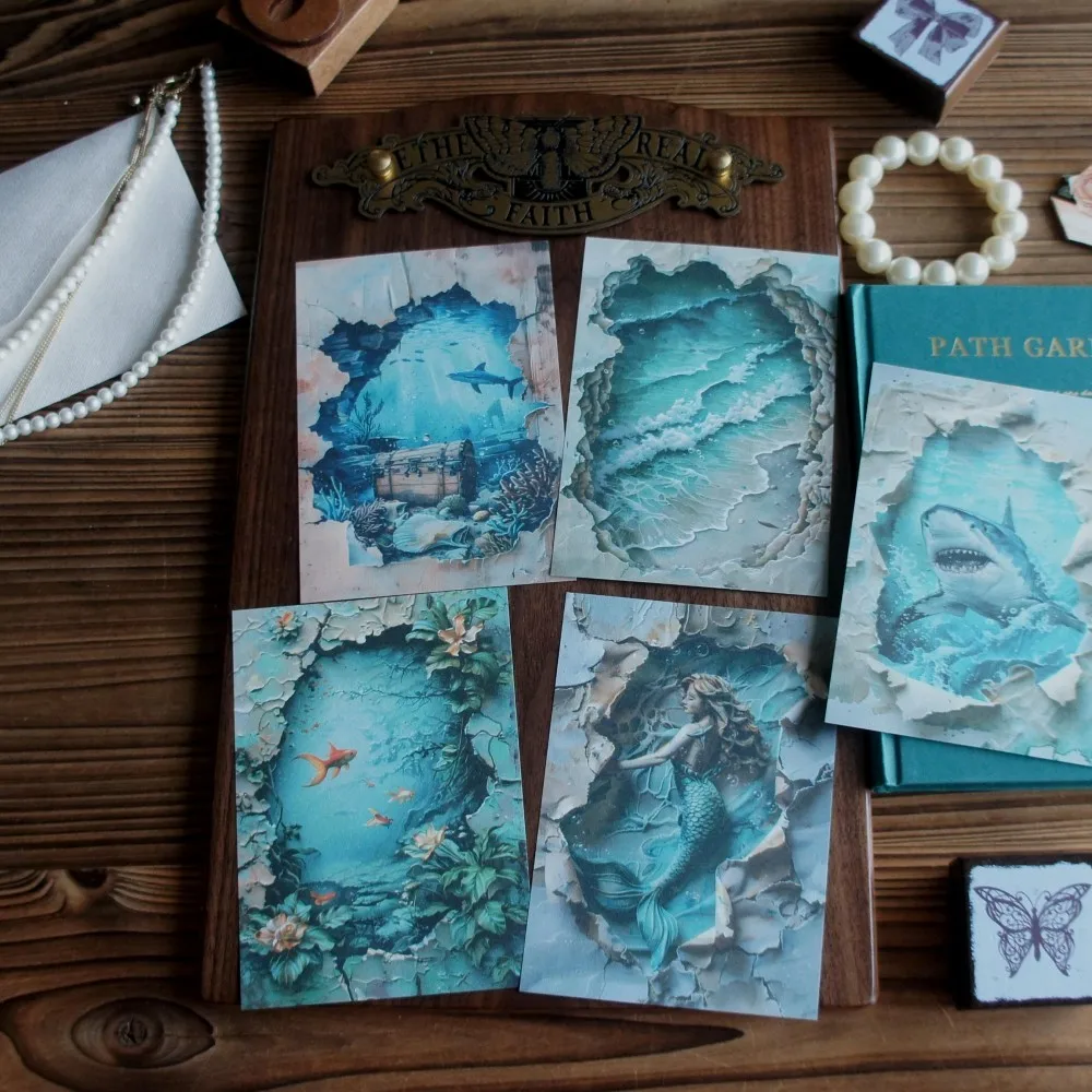 

30 Sheet Other World Behind The Breaking Wall Background Design Craft Paper Gift Decoration Scrapbooking Handmade DIY