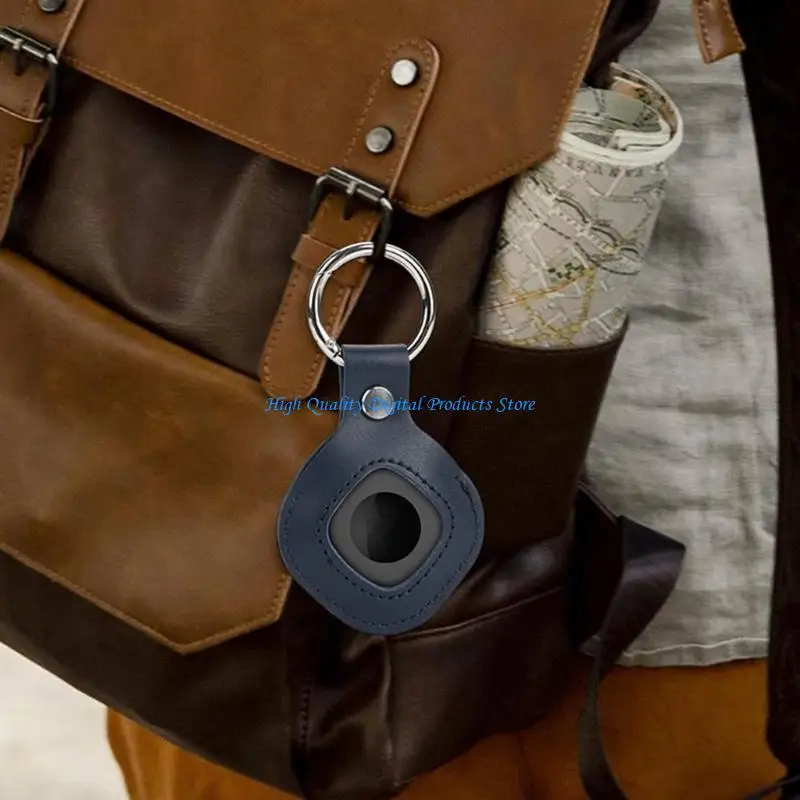 

U2JE Travel Tracking Device Case With Metal Fastener And Screw Secure Closure Compatible for Popular Brand Labels
