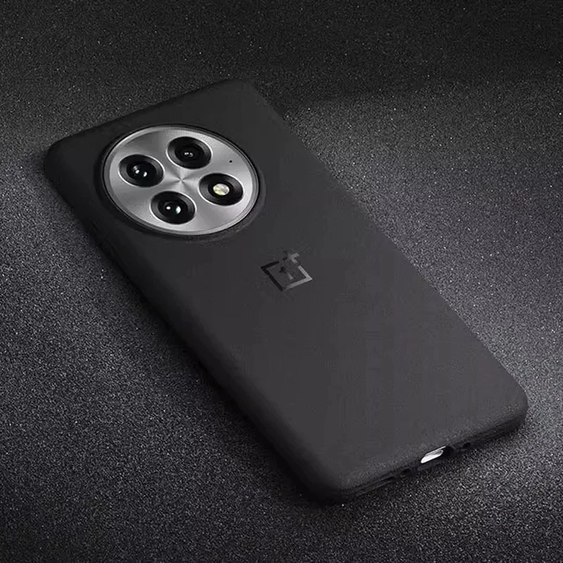 Original Case For OnePlus 13 Case Carbon Sandstone Black Wood