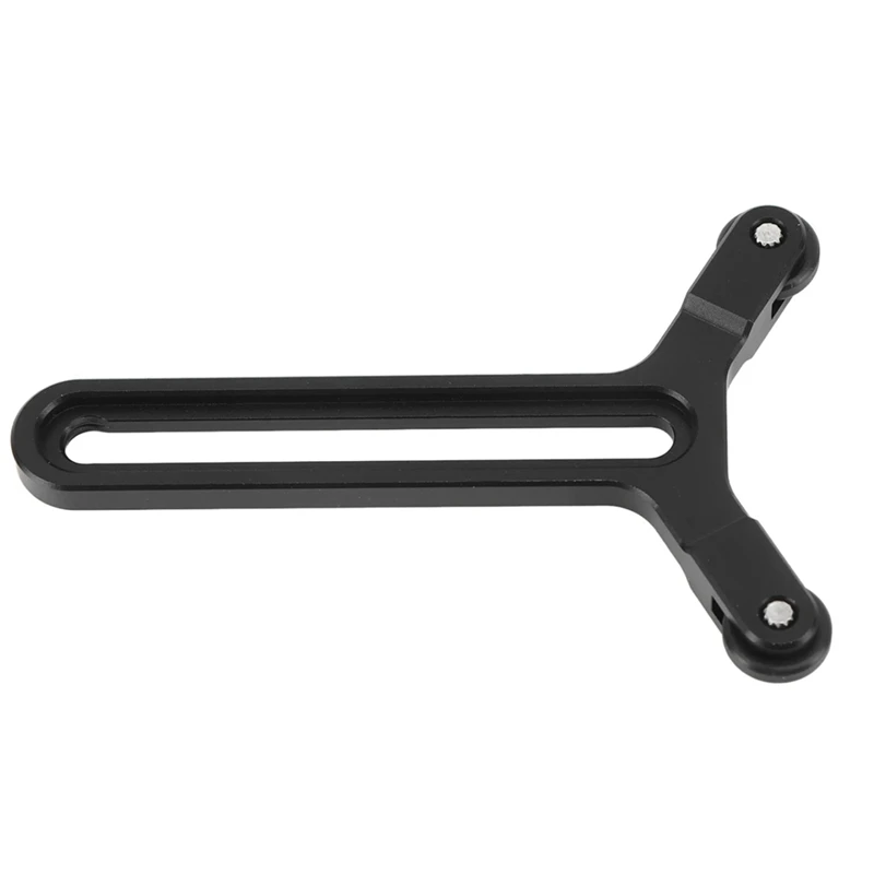 Y Shape Lens Support Bracket With Double Wheels Lens Support System 22-71.5Mm Height Adjustment For DJI Ronin-S/Ronin-SC Durable