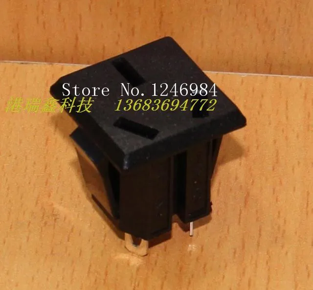 [SA]WINFOONG AC outlet AC outlet GB card holder square with three holes chassis panel connector socket SS-6G--100PCS/LOT
