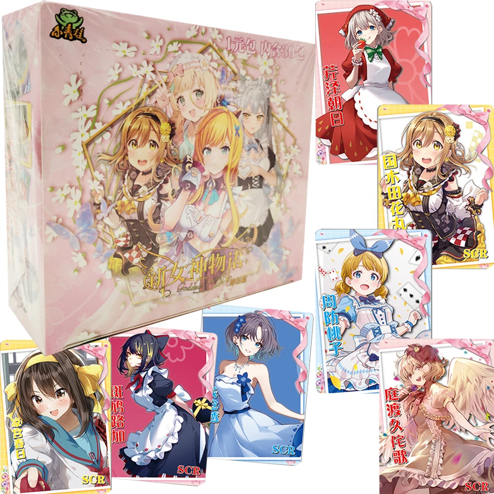 

Goddess Story Collection Cards Anime Games Girl Party Elegant and Gorgeous Characters Hobbies Cards Booster Box Gifts for Fans