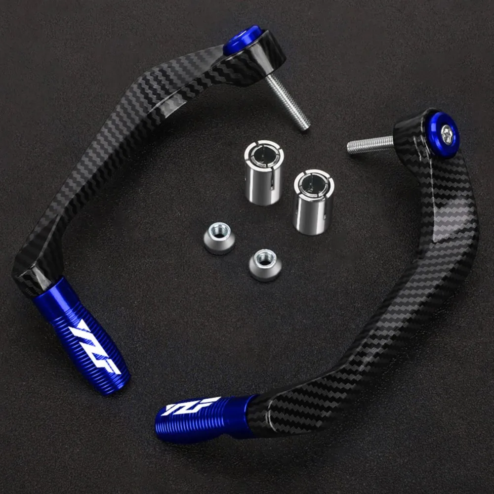 For YAMAHA YZF R1 R3 R6 R15 R25 R125 600R YZF-R1 R7 Motorcycle CNC Handlebar Grips Brake Clutch Levers Guard Protector Handguard