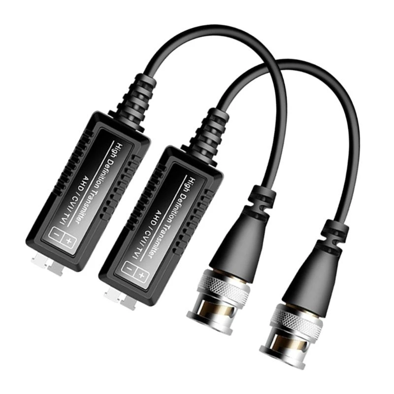 لا يتطلب جهاز فيديو Balun طاقة لنقل الإشارات بكفاءة في المنزل أو الأمن التجاري