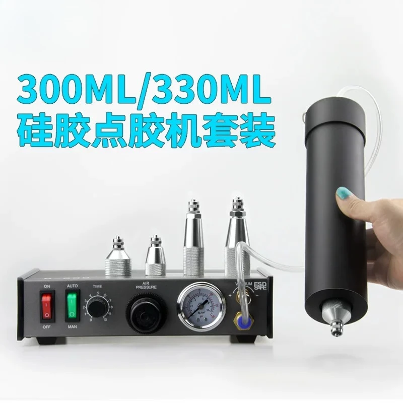 Automatic Dispenser Silicone Dispenser 300ml Cartridge 330ml Pneumatic Silicone Dispenser, Glass Sealant Package