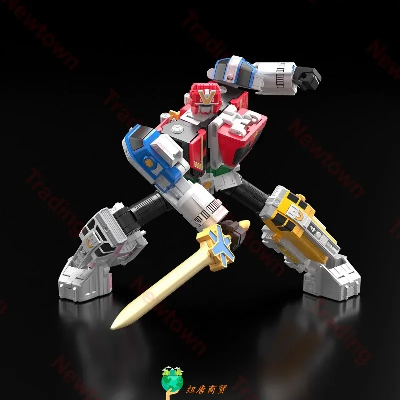 [IN STOCK ] Bandai, Food and Play 5SMP Emergency Team GoGoV Meteor Combination, Victory God of War Action Figure Gift