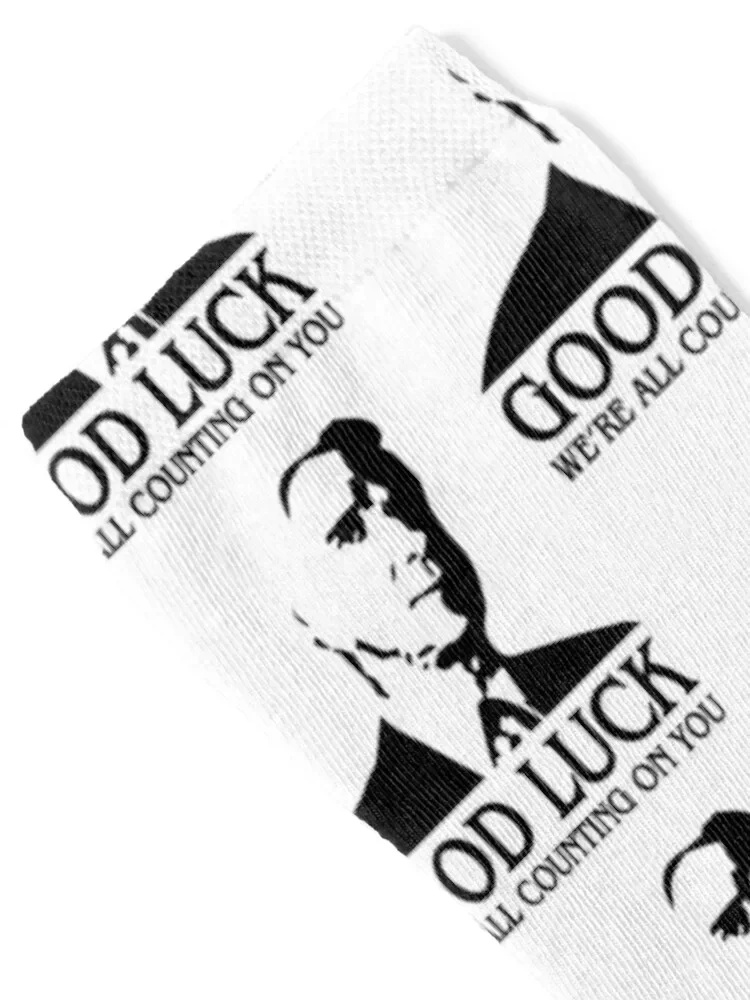 Good Luck, We're All Counting On You Socks cotton essential Women Socks Men's