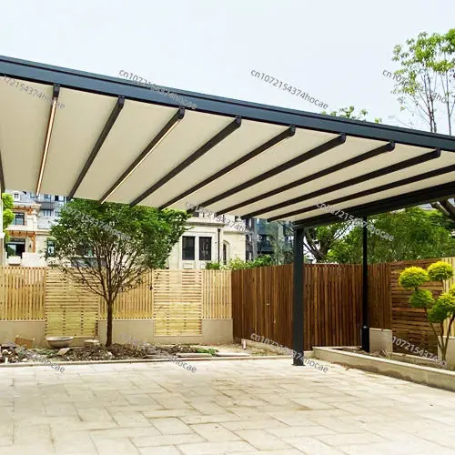 Factory Direct 2026 Top Pergola retrattile premium con tetto pieghevole per esterni residenziali