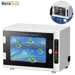 UV Light Nail Tool Cleaning Machine 14L High Capacity UV Sterilizer Cabinet Salon Beauty Tools Cleaning Box with Timer Setting