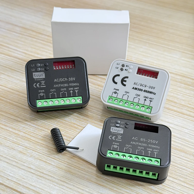 RX-Multi Tuya WIFI Garage Door Remote Control Receiver 2CH Controller For XT2 XT4 868 SLH LR Gate Remote Control