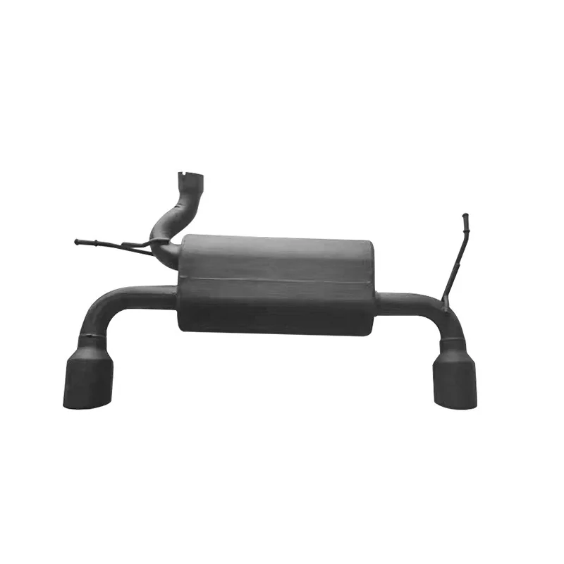 Suitable for 07-23 JEEP Wrangler Mango Exhaust Pipe Modified Accessories Tail Throat Muffler Double Exhaust Pipe