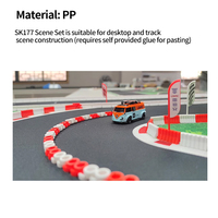 LDARC V64 1/64 MINI RC Car Race Track X43 1/43 Mini Remote Control Climbing Car Replacements: L0510 LAA Car Shell Climbing set