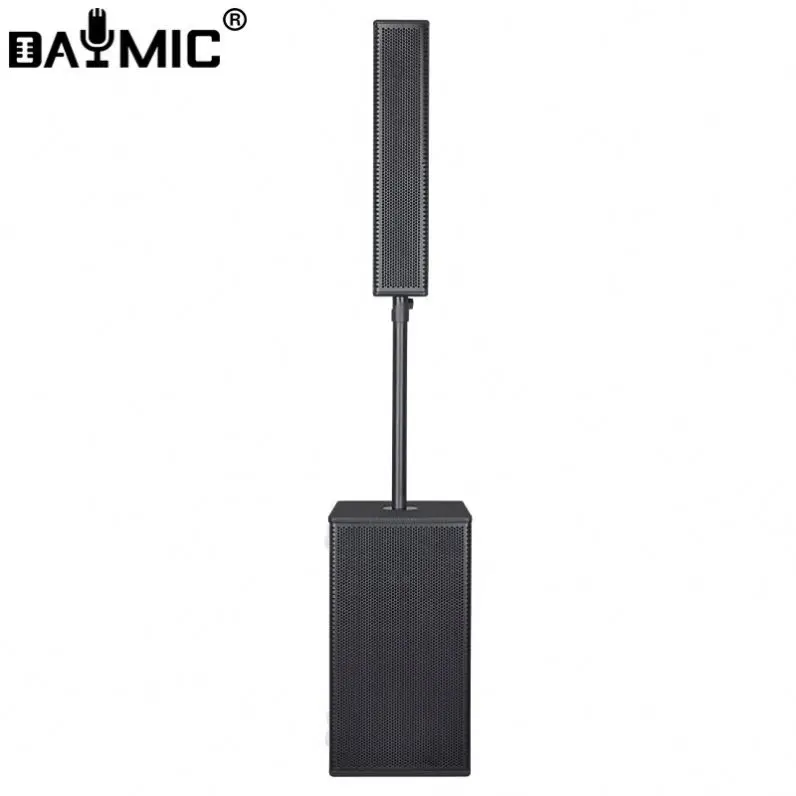 

Professional Outdoor Performance BT Amplifier Array Line Speaker Active PA System Set