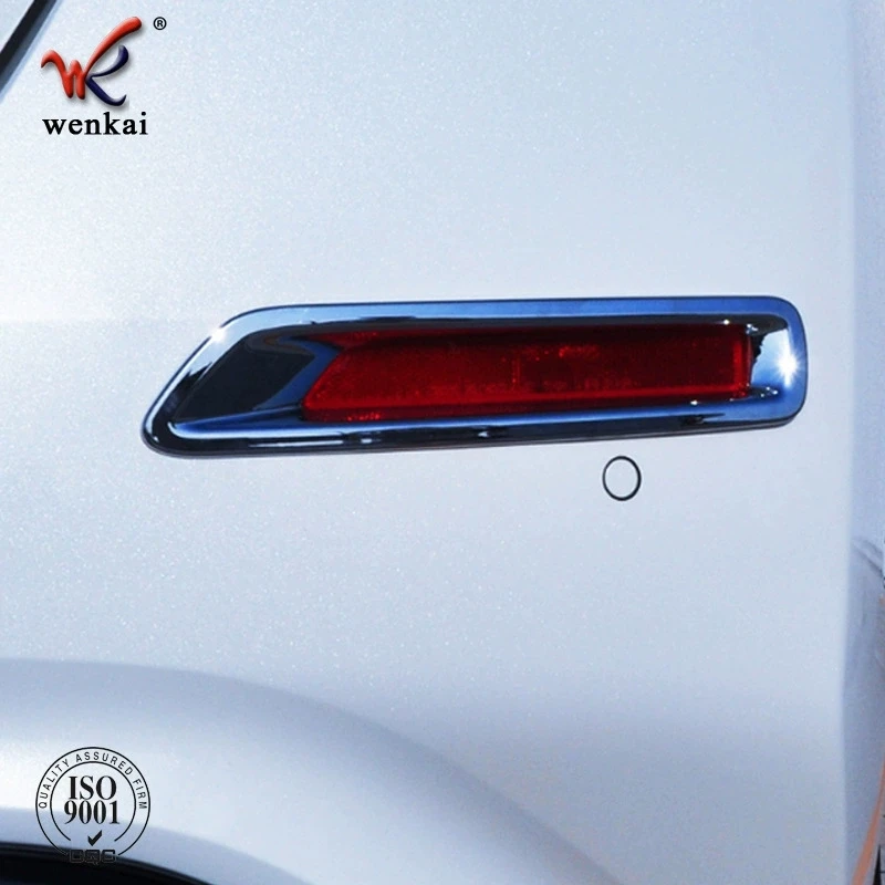 For Nissan Leaf ZE1 2018-2024 Car Accessories Rear Tail Fog Light Cover Frame Trim Lamp Accessories Styling