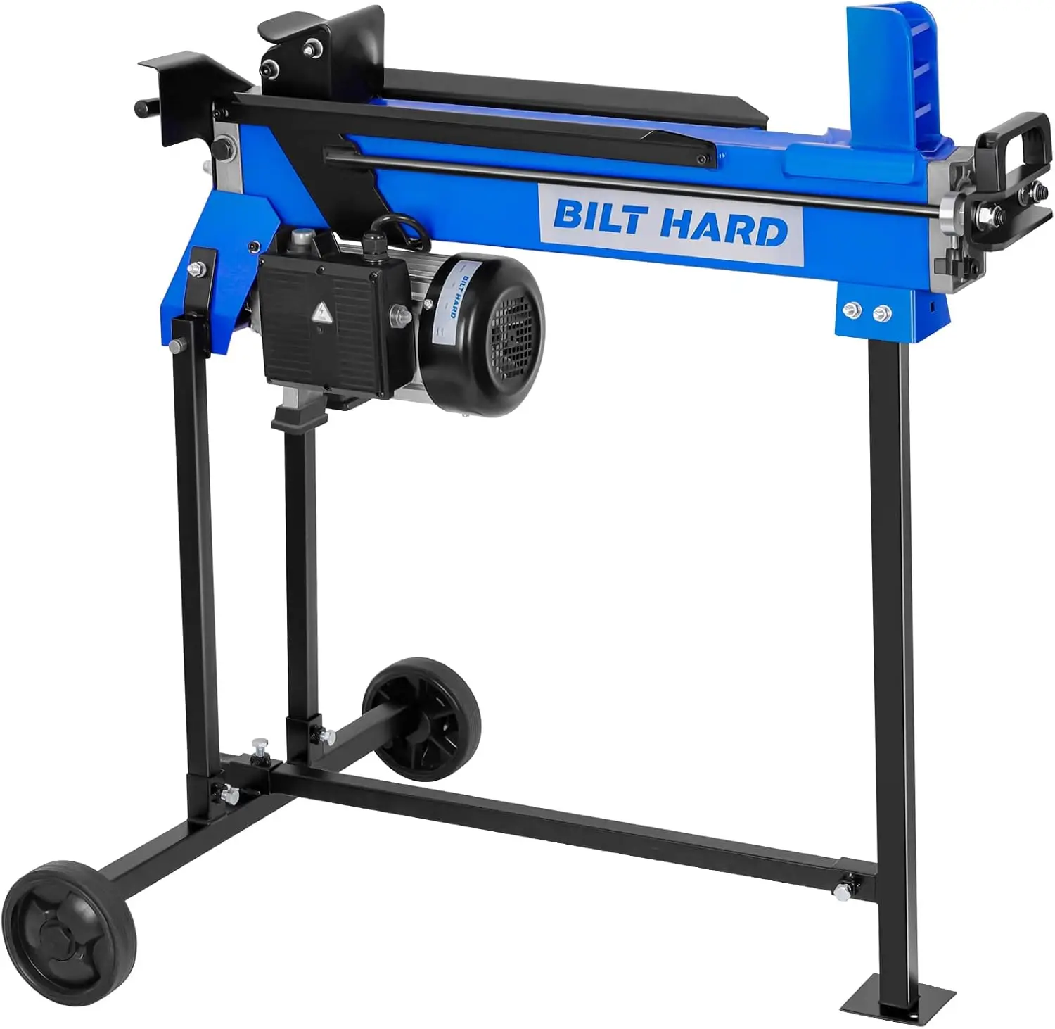 

6.5 Ton with Stand, Wood Splitter Electric Powered 15 Amp Motor with Hydraulic Ram