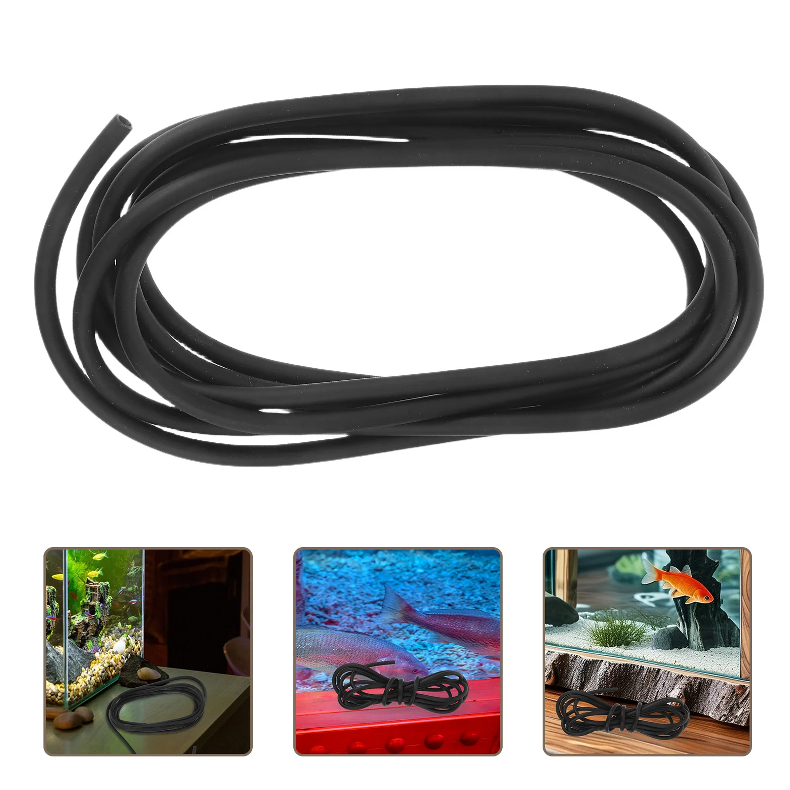 

Aquarium Oxygen Pipe PVC Airline Tubing for Tank Aeration System Flexible Transparent Hose Fit All Pond Fish Tank Accessories