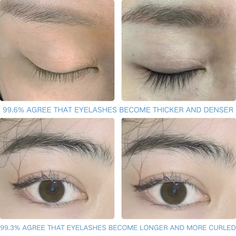 まつげの急速な増量と長さを実現するまつげ美容液、より濃く長くする眉毛美容液、韓国コスメ