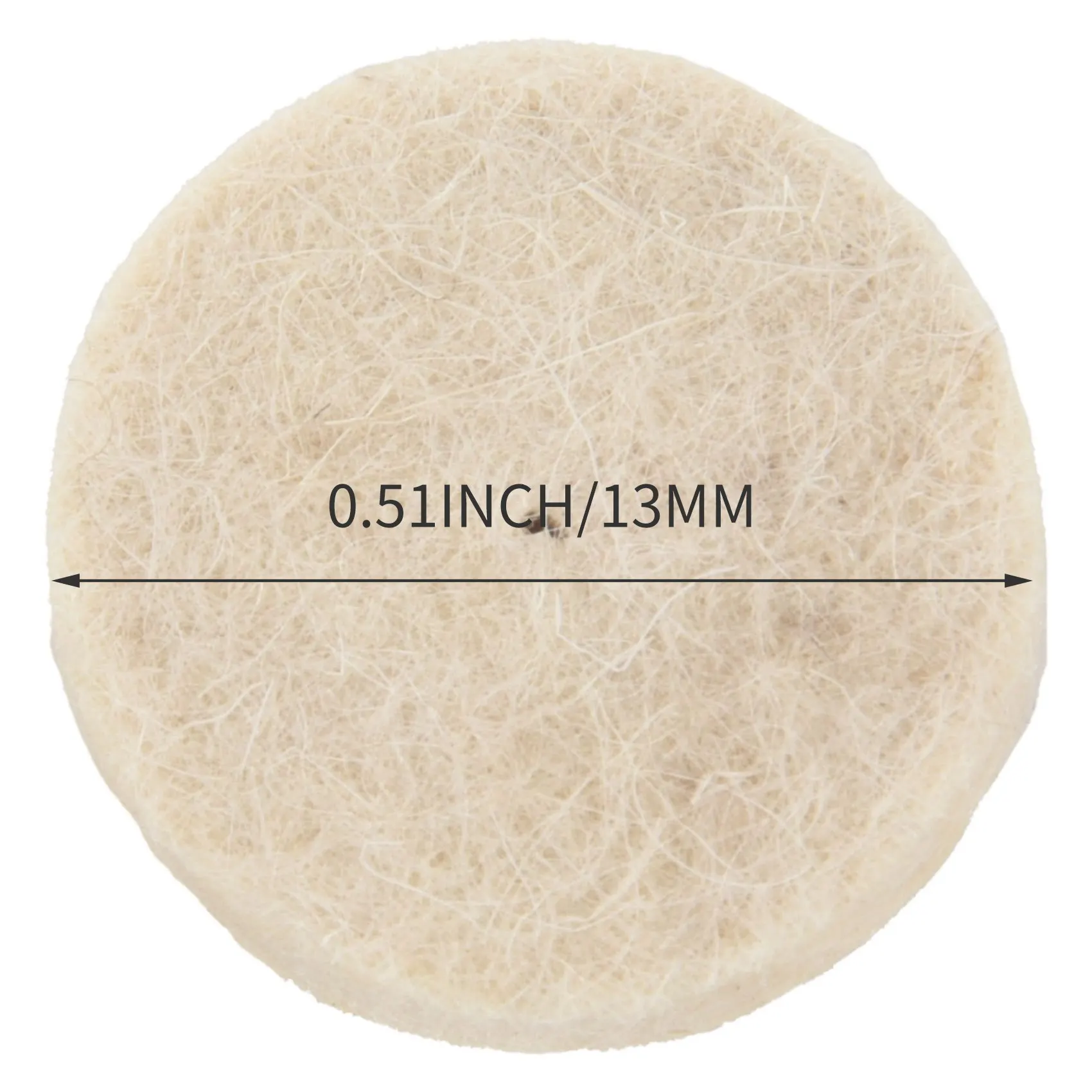 33Pcs Soft Felt Polishing Buffing Wheel Mixed Accessory for Rotary ToolT98C