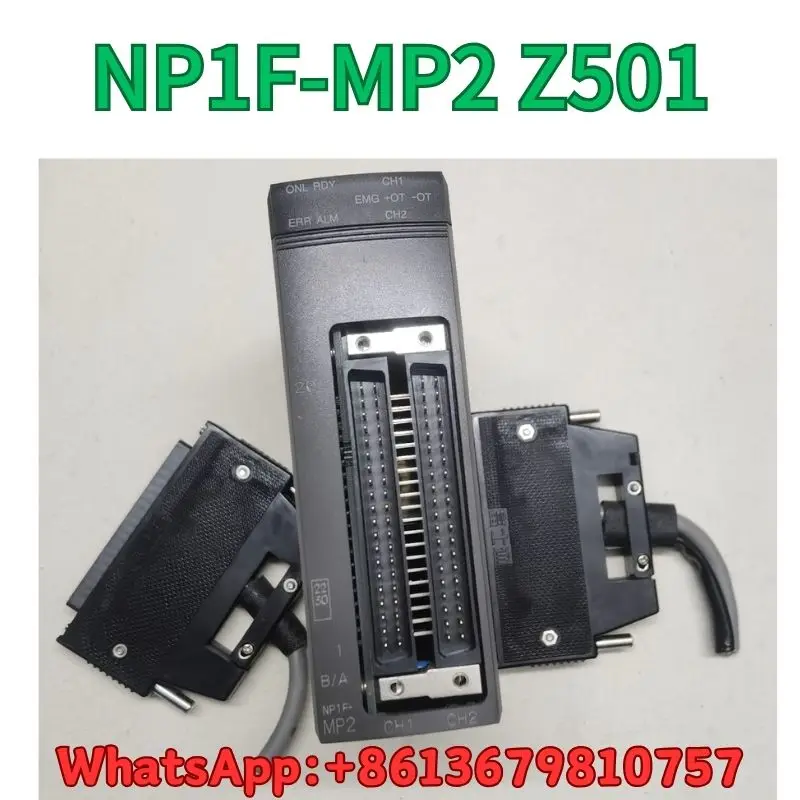 

second-hand PLC module NP1F-MP2 Z501 test OK Fast Shipping