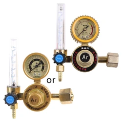 X37E do spawania Mig Tig przepływomierz Argon CO2 Regulator gazu przepływomierz spawalniczy miernik spoiny 0-25Mpa