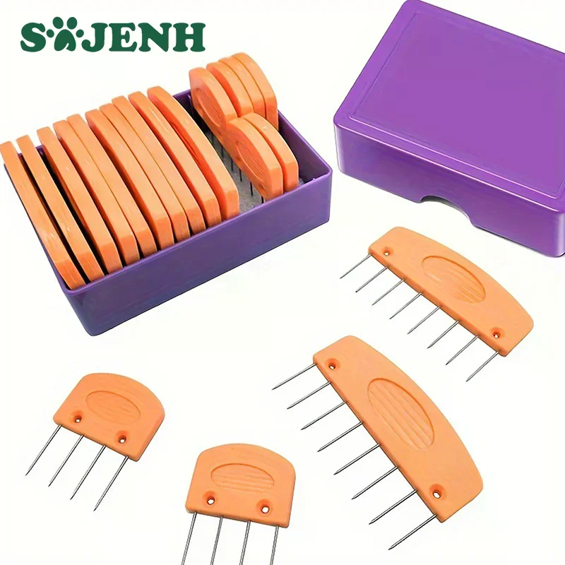 

20 Piece/Set Knit Blocker Set Stainless Steel Knit Blocking Combs And Needles 2 Different Sizes DIY Knitting Crochet Supplies