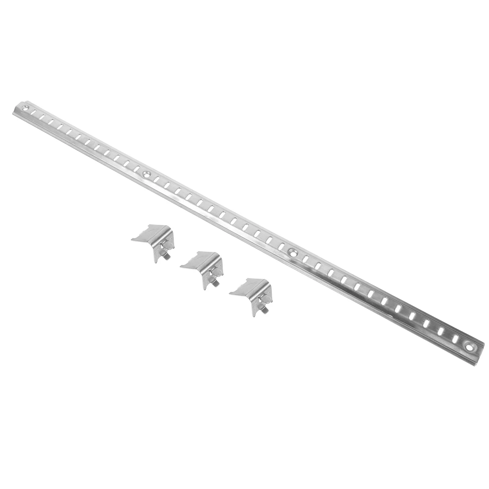 

Refrigerator Support Rack Shelf Supports Fridge Card Strip Freezer Stainless Steel Clips