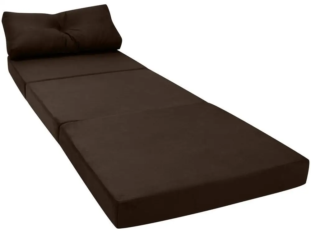 قابل للطي مربع واحد متعددة الأغراض نفخة ، البني ، قابلة للطي #2