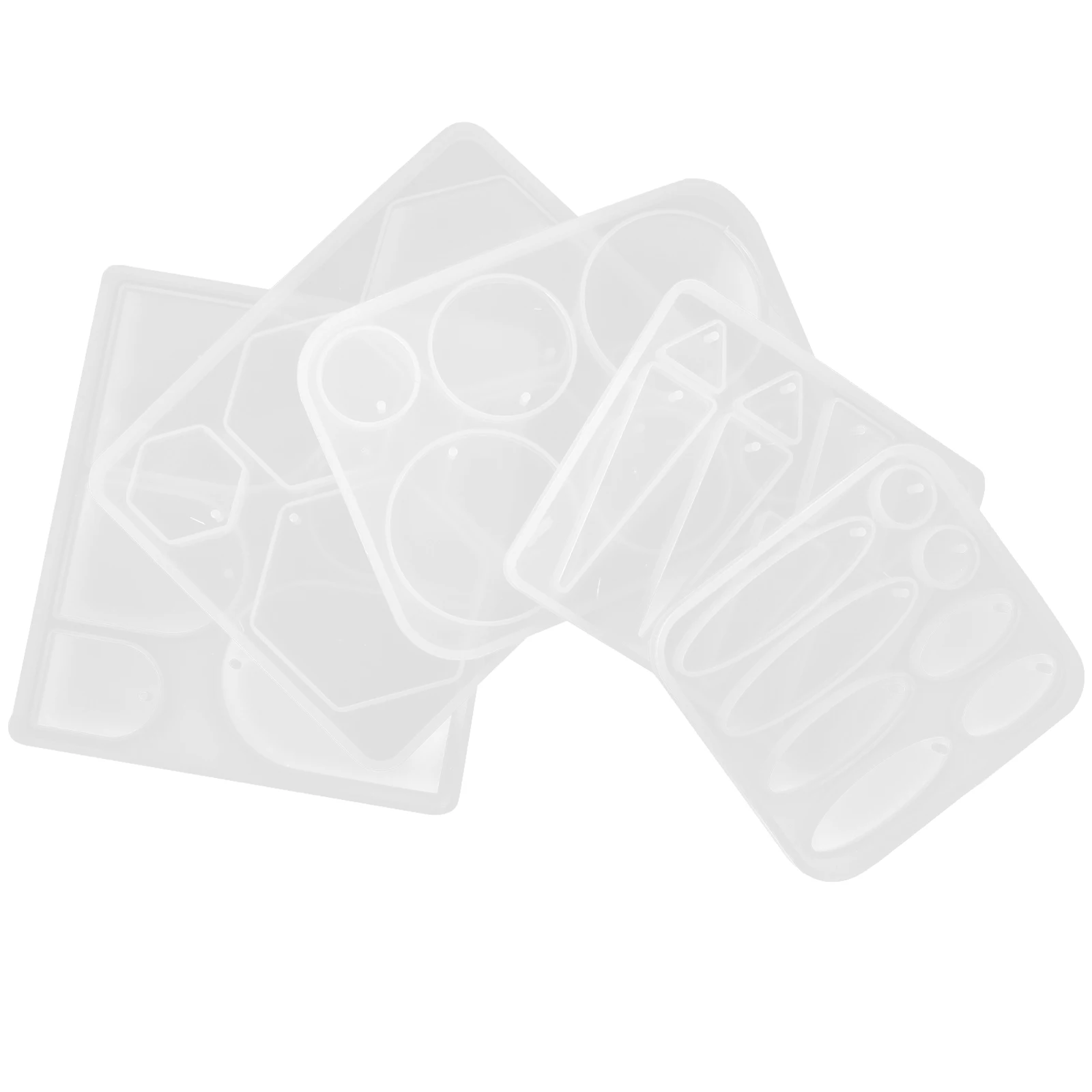 

Silicone Mold DIY H Pendant Earring Making Supplies Regular Shape Sweater Jewelry Craft Hanging Adornment Decorative