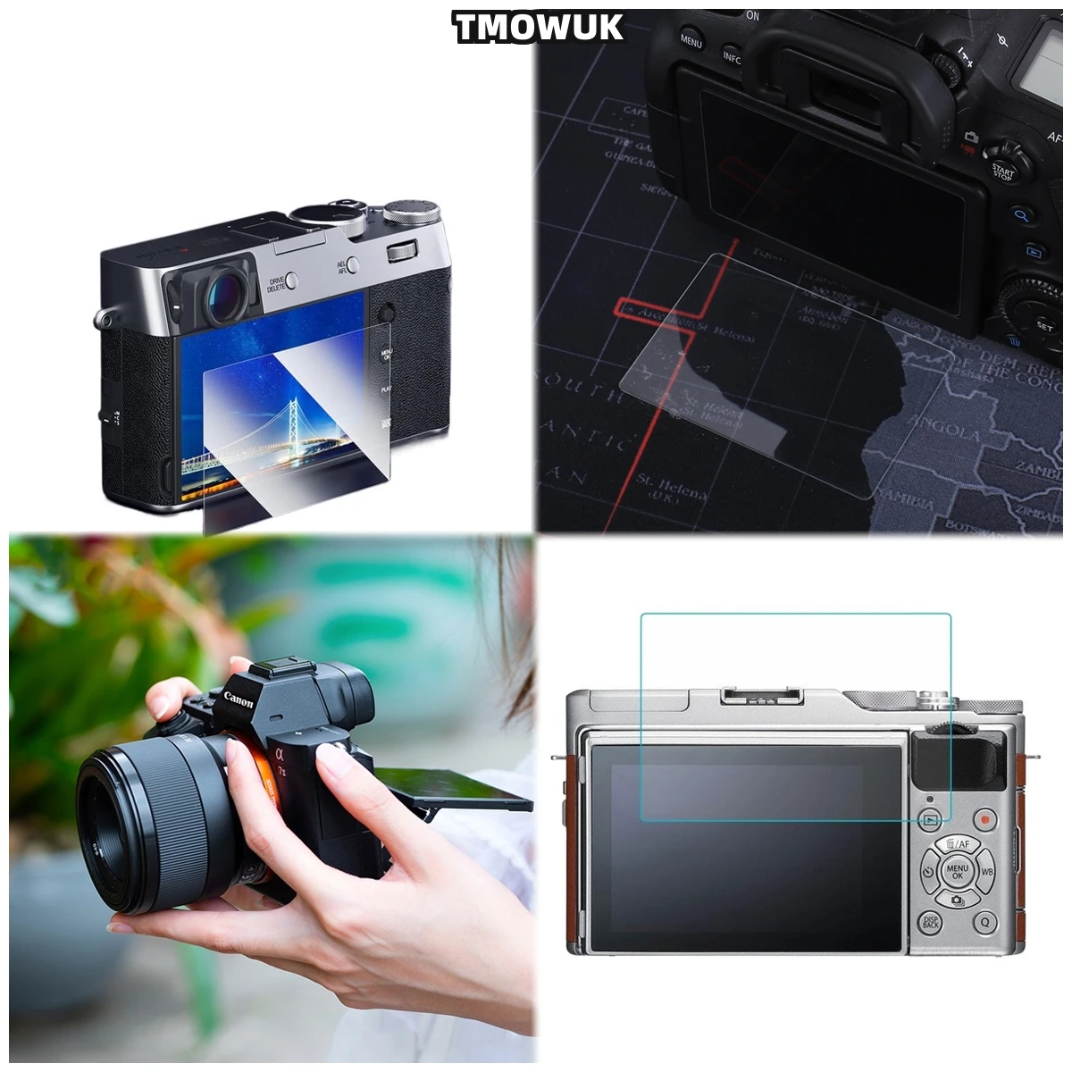 

For Fujifilm XA3 A5 A10 A20 XT1 XT2, Advanced 9H Hardness Anti-Fingerprint Screen Cover