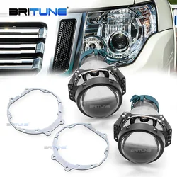 D2S Lens For Mitsubishi Pajero Wagon Headlight Lenses 3.0 Bi-xenon Projector For Hella 3R G5 HID LED Lamp Car Lights Accessories