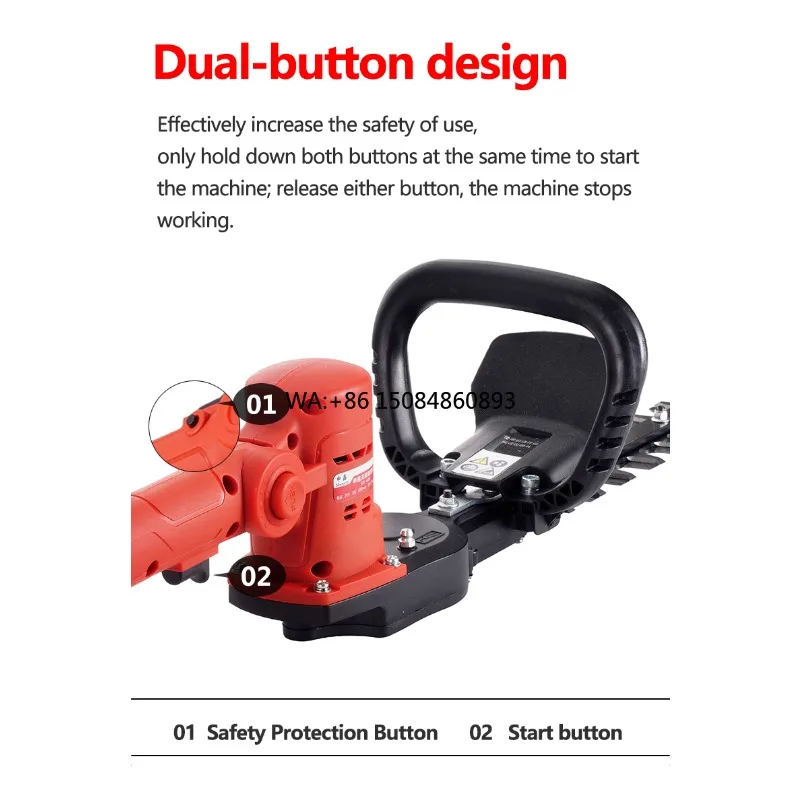Multifunctional municipal Hedge Trimmer, practical cutting machine for garden tree greening and public landscape shrub care