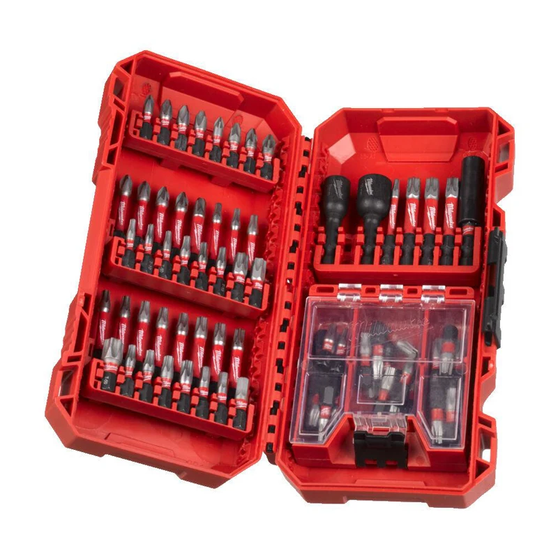 Milwaukee 4932492008 Shockwave Bit Set 38-Teilig Sealed Packaging Box Moisture-Proof Carpentry Drill Hole Power Tool Accessories