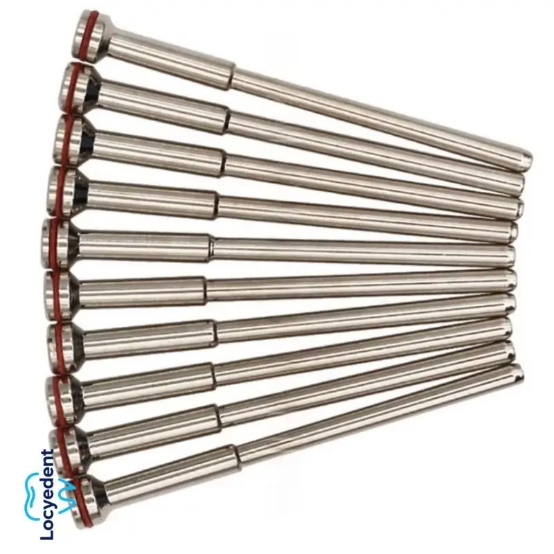 

10pcs Dental Disc Mandrel Shank Drills Polishing Mandrel High Hardness Bipolar Professional