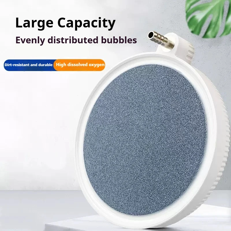 1Pc Silent Nano Air Disc Atomizing Bubble Stone Low Pressure Oxygen Diffuser for Fish Tank Aquarium Pump Accessories