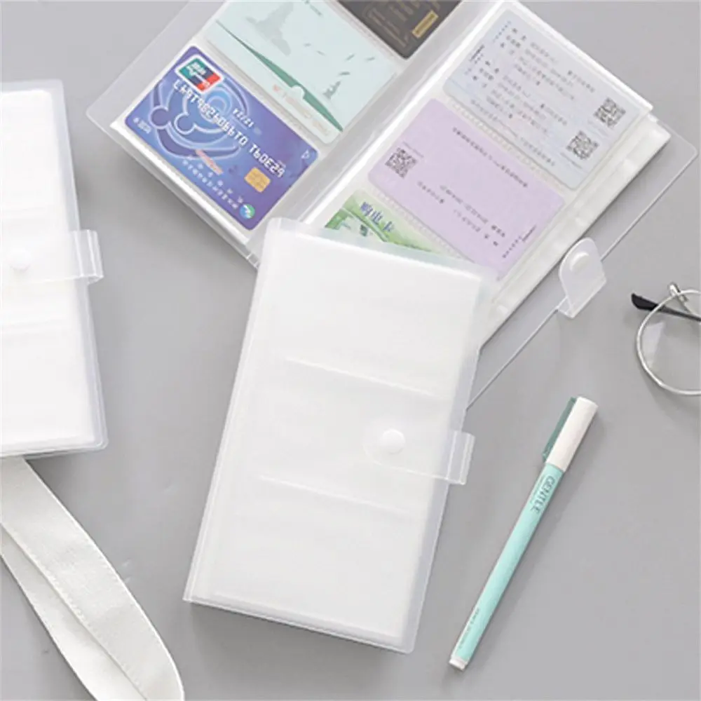 Ticket Picture Frame Card Stock School Supplies Name Card Ticket Collection Book Picture Storage Case Card Book ID Card Holder