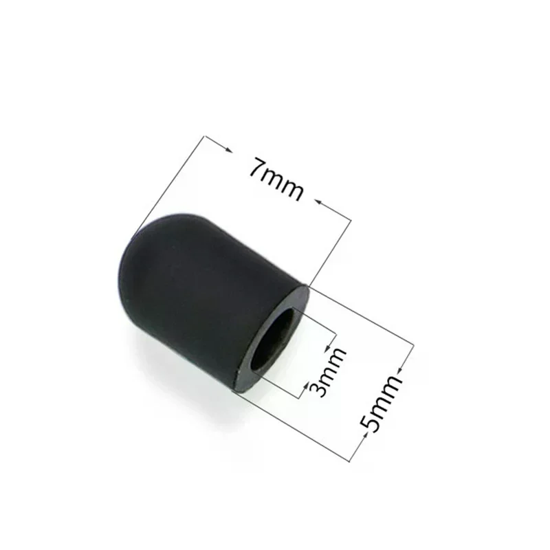 20pcs/set Soft Replacement Stylus Tips Multiple Sizes Silicone Nib Cover Capacitive Screen Nibs Rubber Cover For Touchscreen Pen