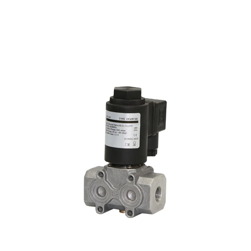 DEVRG Manual Power Solenoid Valve for Burner High Temperature Safety Control OEM Customizable General Application