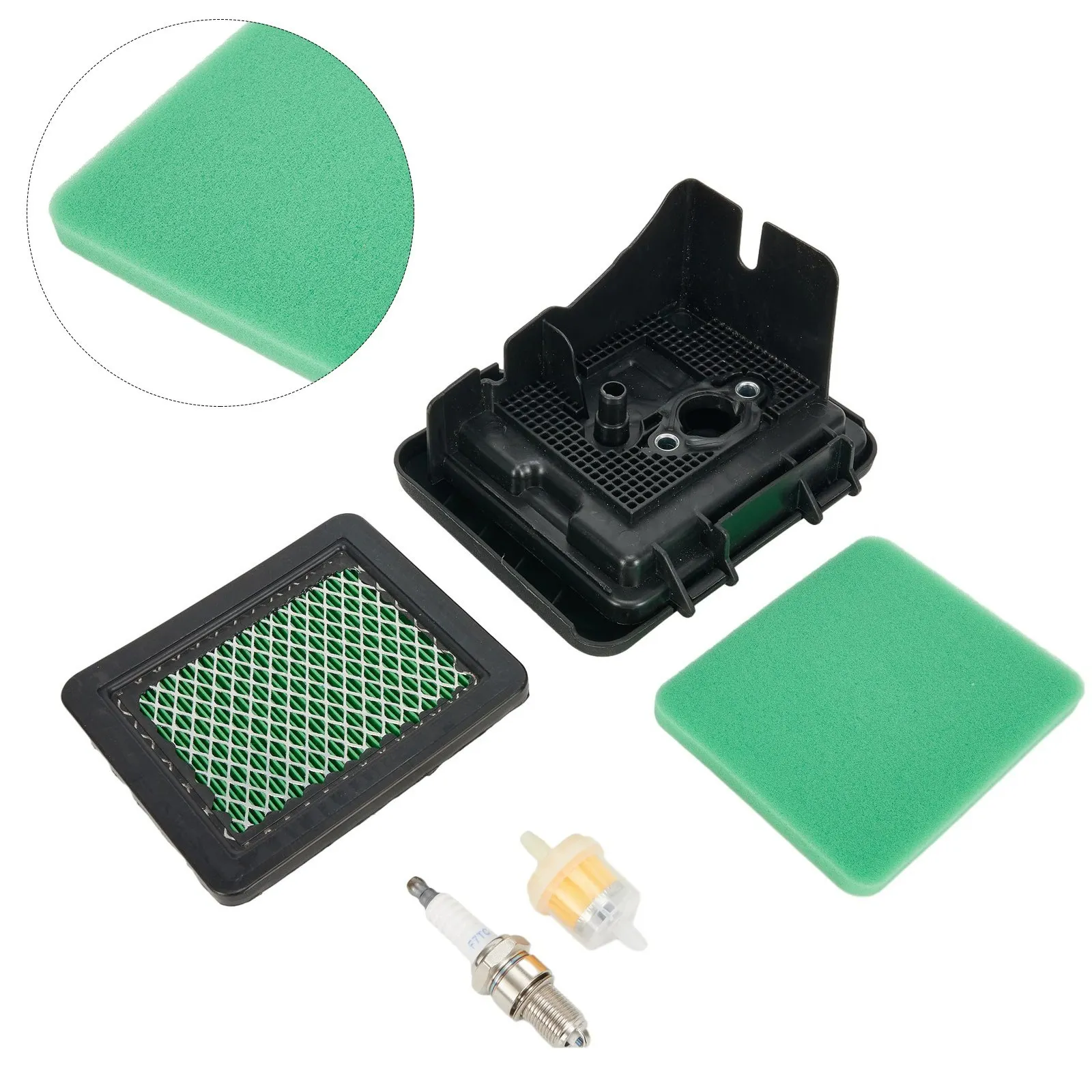 

Garden Power Equipment Mower Parts Air Filter Cover Kit Fuel Filter Lawn Mower Replacement GC135 GCV135 GCV190
