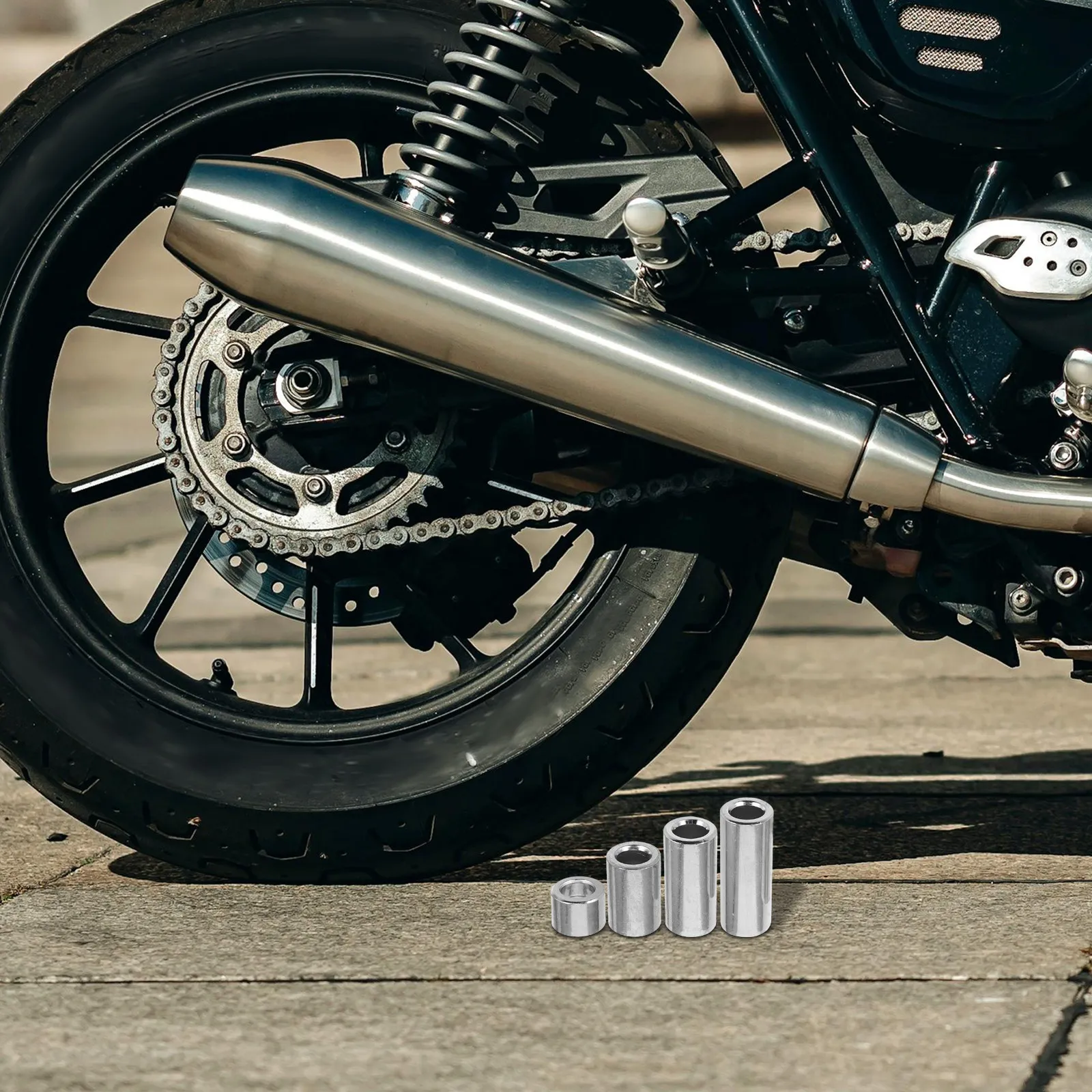 

Комплект из 4 железных втулок для оси электромобиля, внутренний диаметр 12 мм, для передней и задней оси, запчасти для мотоциклов