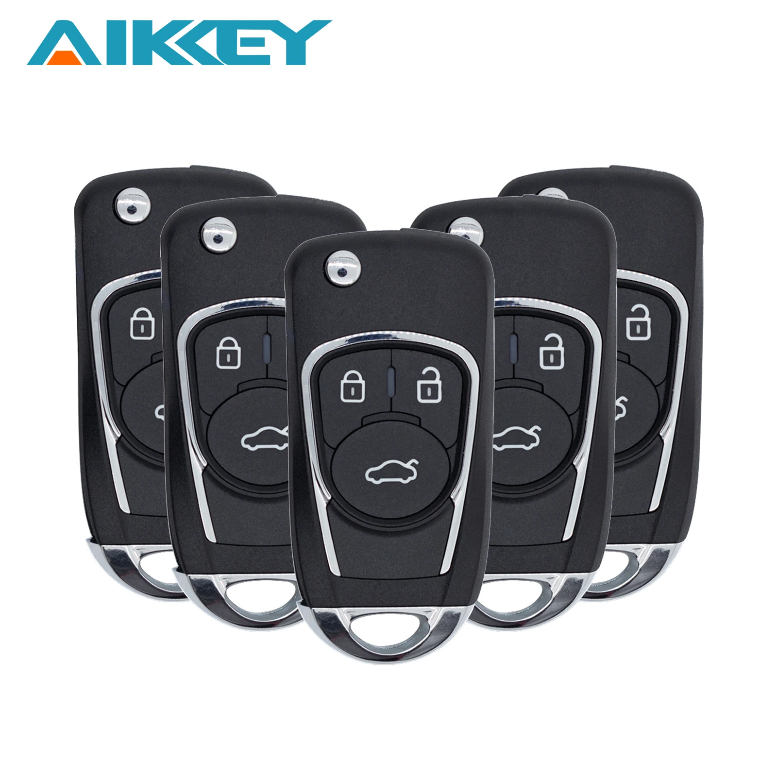 

AIKKEY K3 Universal A Series 3 Buttons Design Car Remote Key Fob for AIK Machine Remote Control Key Replacement