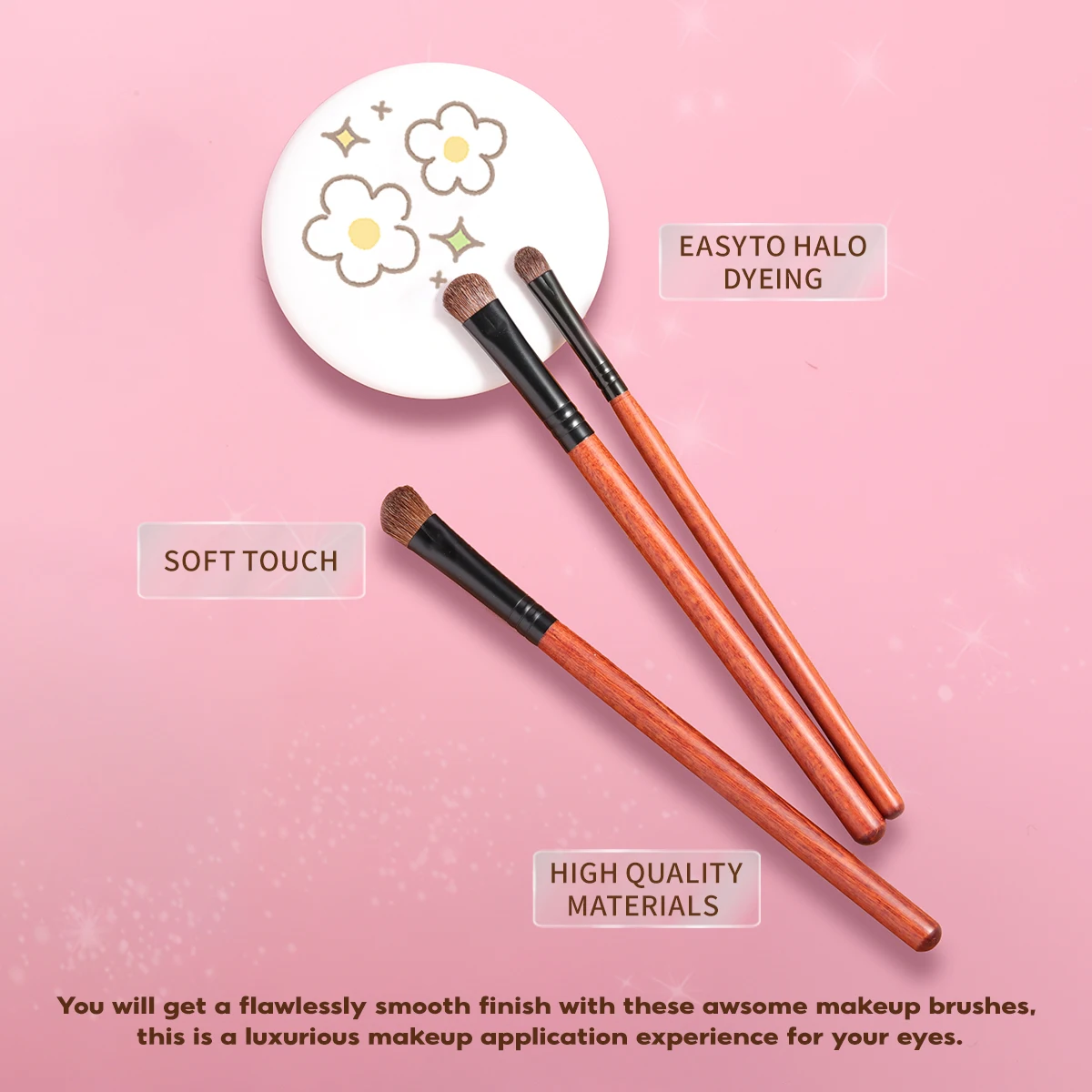 OVW Ultimate Eye Shadow Blending Makeup Brush Set