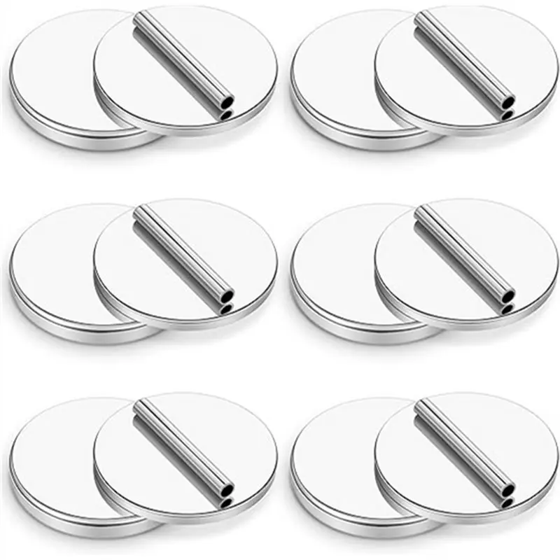 AC23-6 Pairs Mini Magnetic Pin Brooch Converters Magnetic Clasps Pins Thin