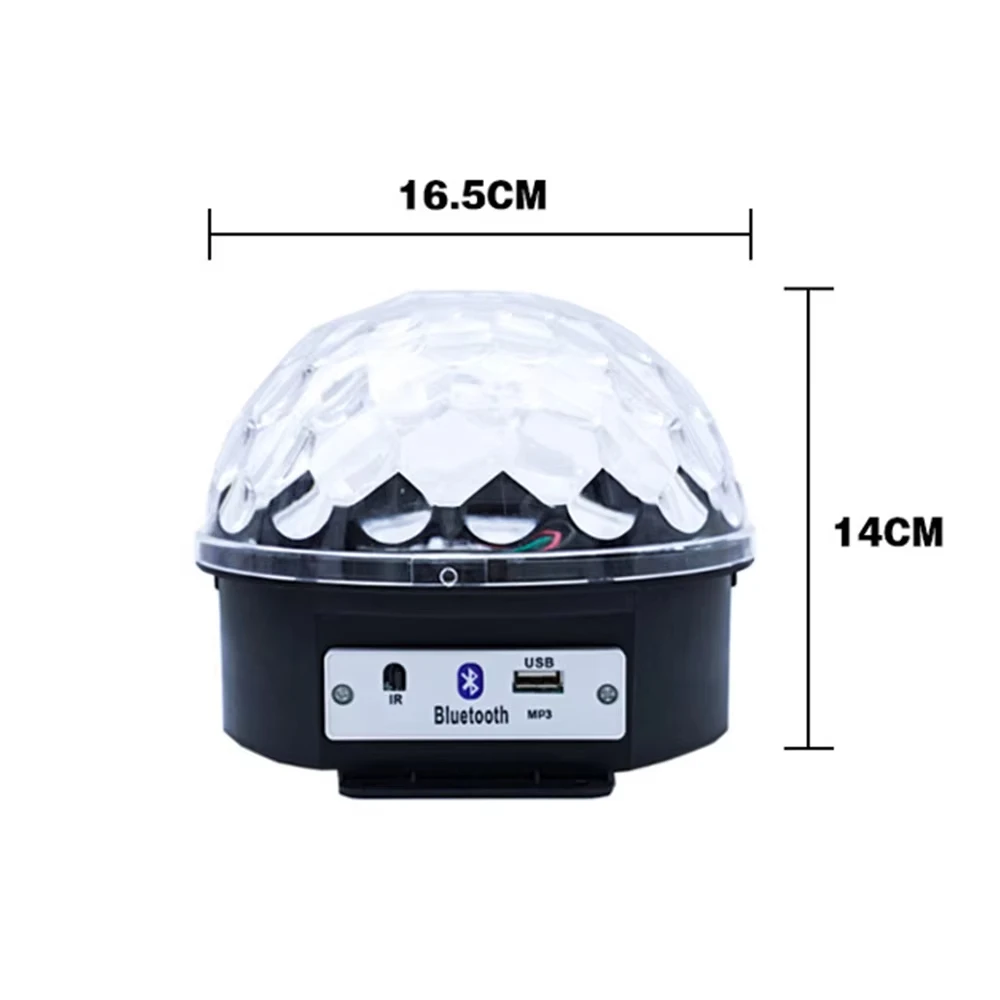 Stage Lights Bluetooth App Control Disco Ball Lamp Environmental Atmosphere Lamps Decorative Light Halloween Parties Weddings