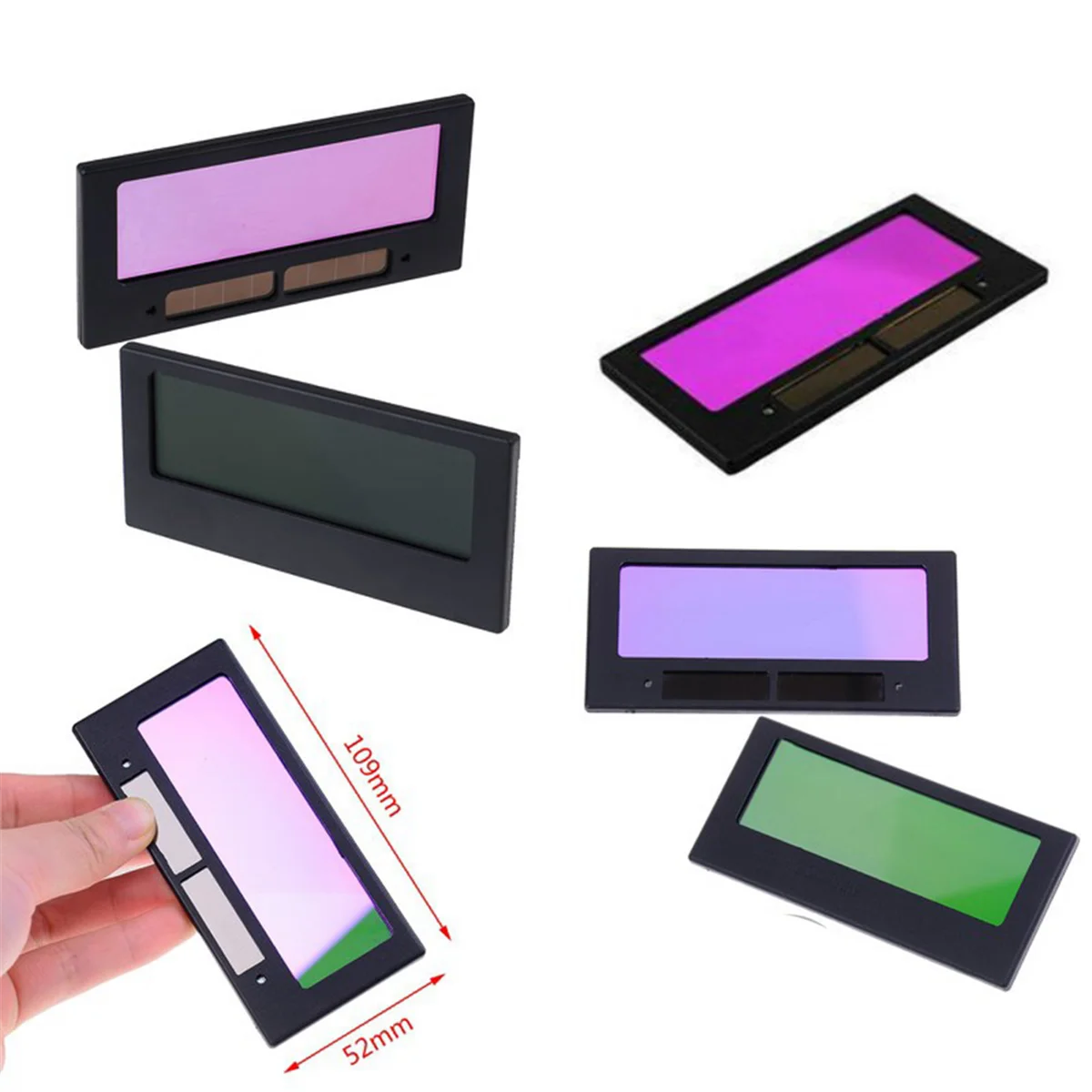 N09R Solar Powered Welding Lens Automatic Dimming Welding Glasses Welding Helmet Mask Accessories for Welding Lens Goggle 1Pc