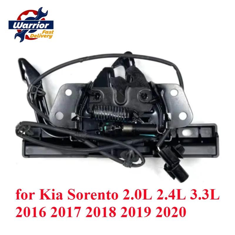 1PCS Brand New Car Hood Latch Front Hood Latch Release for Kia Sorento 2.0L 2.4L 3.3L 2016 2017 2018 2019 2020 81130C5000