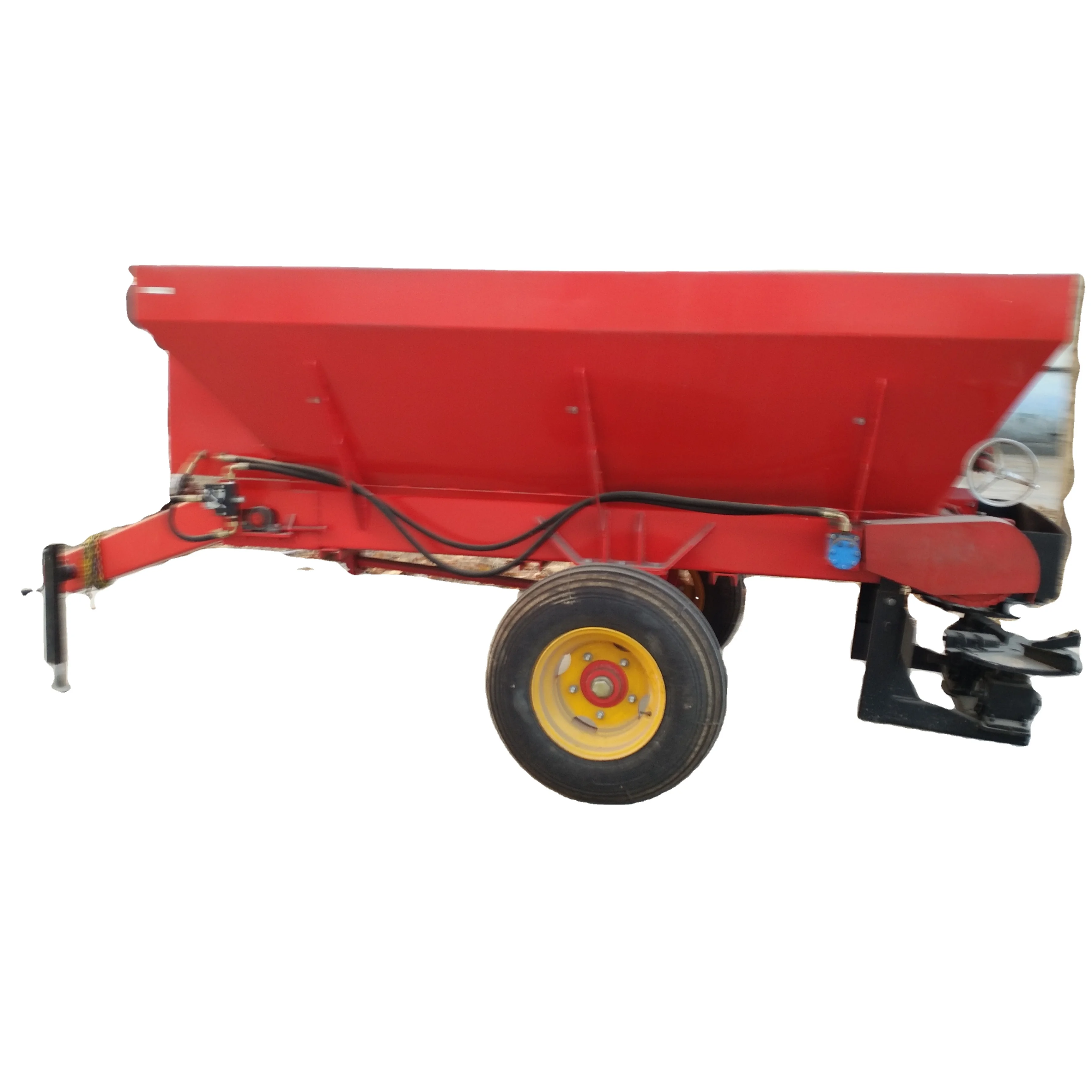 Compact Manure Spreader 5Ton Tractor Trailed Manure Spreader