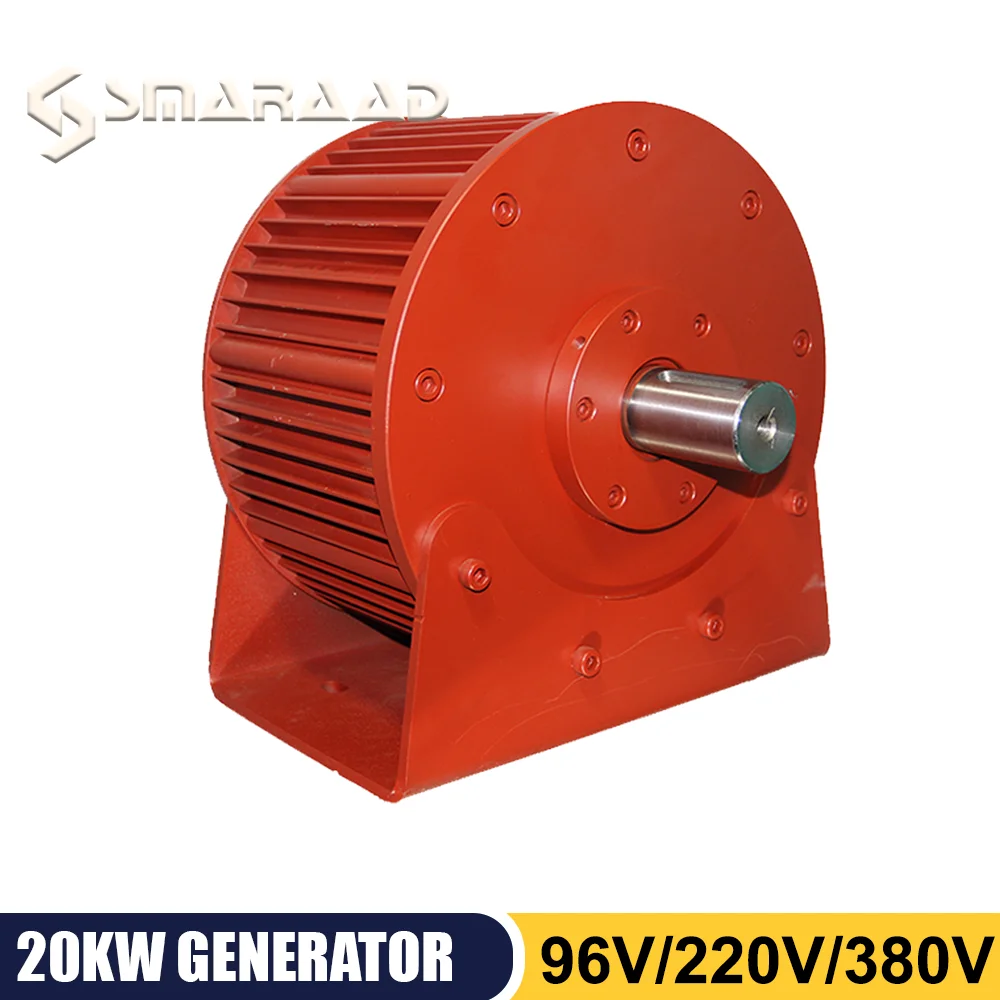 

Low Speed 5KW 10KW 20KW 96V 220V 380V Gearless Permanent Magnet Generator AC Alternators Use For Wind Turbine Water Turbine