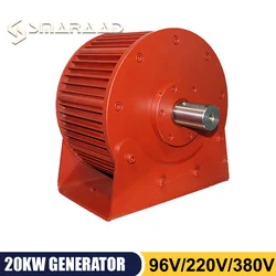 Low Speed  5KW 10KW 20KW  96V 220V 380V Gearless Permanent Magnet Generator AC Alternators  Use For Wind Turbine  Water Turbine